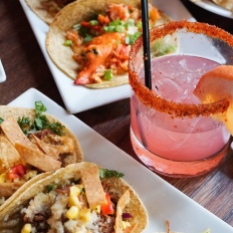 Yummy Tacos + Margaritas from Mexicue